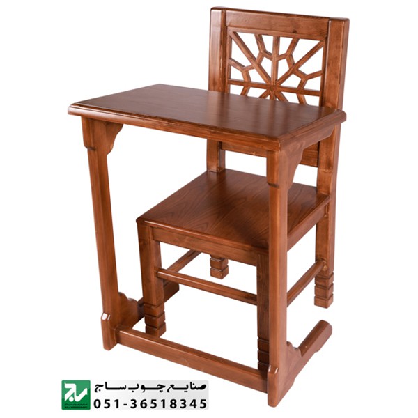 میز صندلی نماز چوبی،پارتیشن،کتابخانه سنتی گره چینی